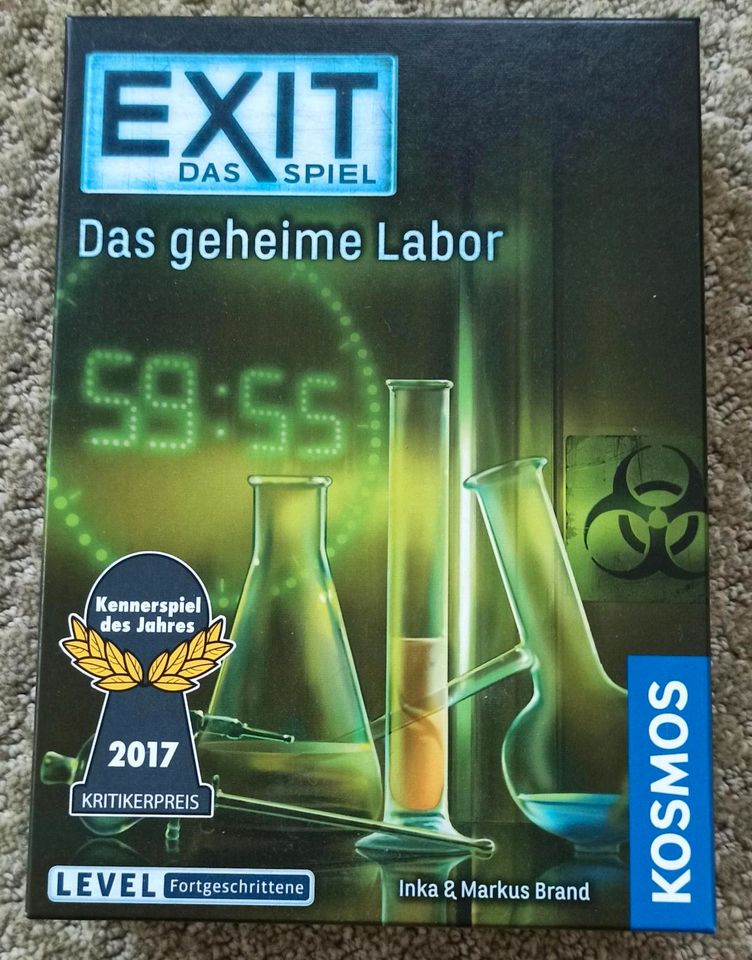 EXIT  -  das Spiel (Das geheime Labor) in Kraftsdorf