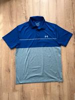 Under Armour Golf Herren Polo blau türkis melliert Gr. XL Wandsbek - Hamburg Duvenstedt  Vorschau