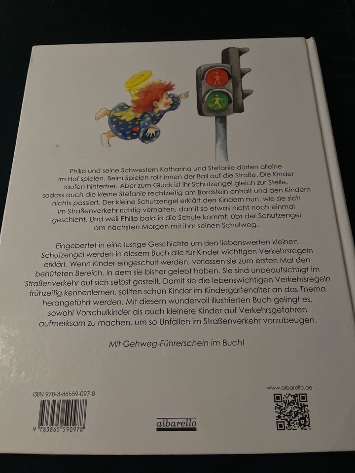 Bilderbuch „Mit dem Schutzengel sicher im Straßenverkehr „ in Friesenheim