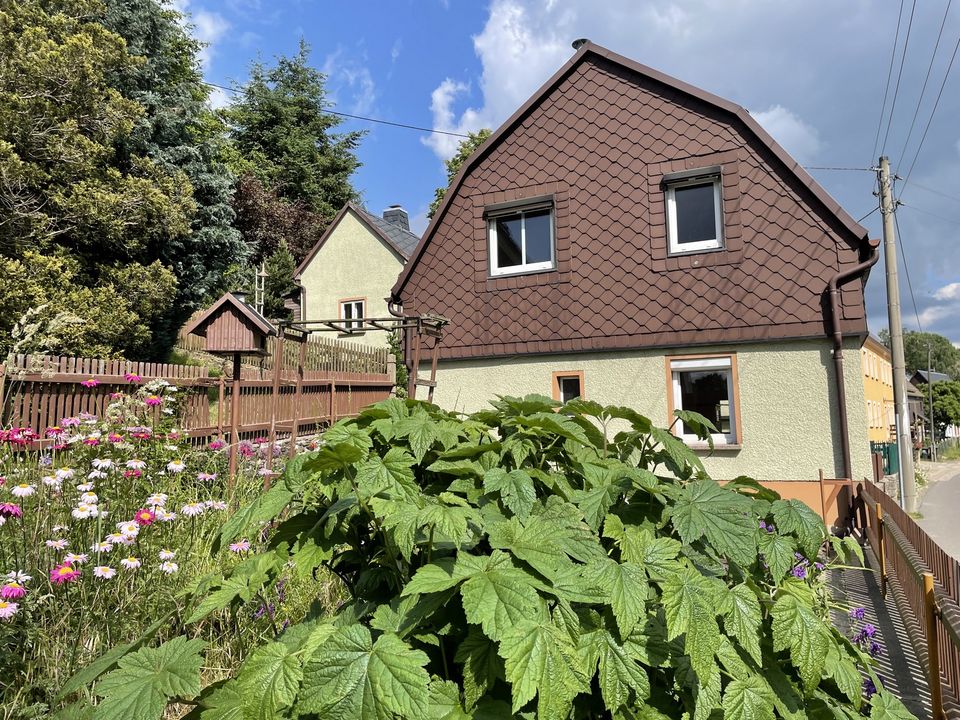 Reduziert!  Für Handwerker zum kleinen Preis! EFH ruhig im grünen Colmnitz / Klingenberg gelegen in Klingenberg (Sachsen)