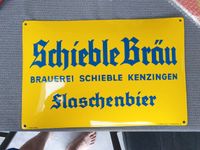 Schieble bräu Kenzingen Emailschild Bier Brauerei Baden-Württemberg - Rastatt Vorschau