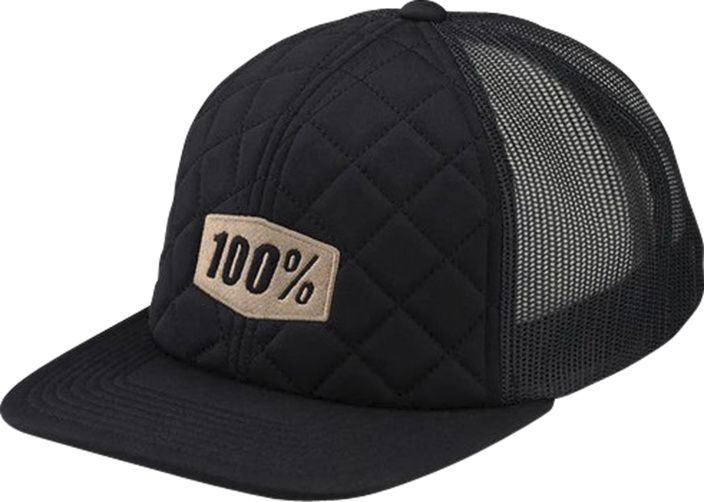 100% Cap Trucker Diner Basecap Schwarz in Barchfeld