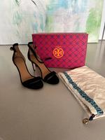Tory Burch High Heels schwarz Wildleder Baden-Württemberg - Waiblingen Vorschau