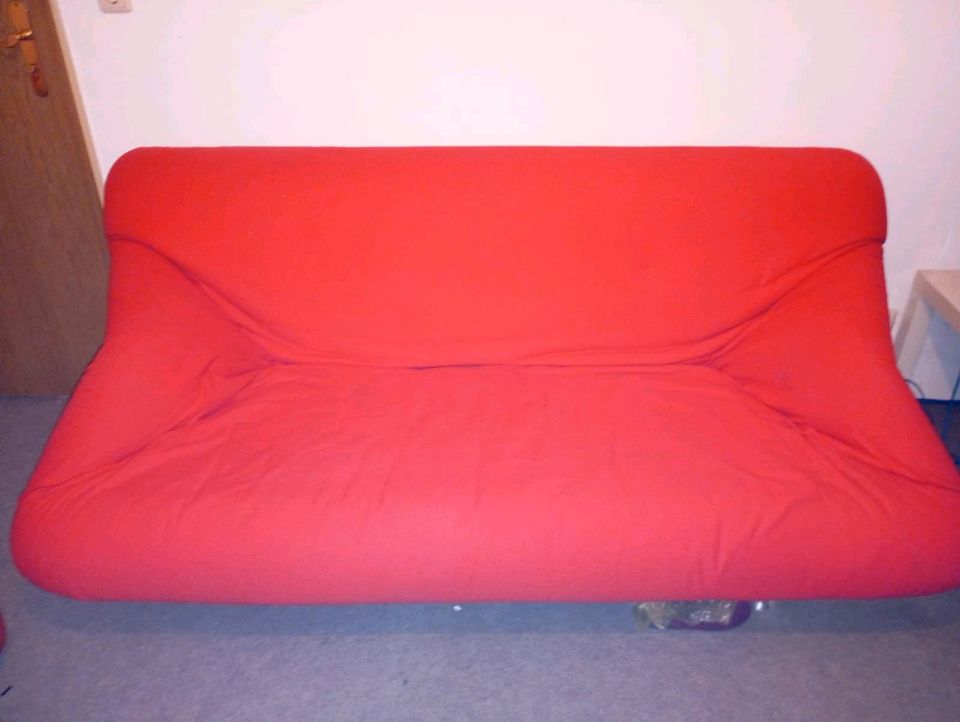 2-3sitzer Sofa rot in Rudelzhausen