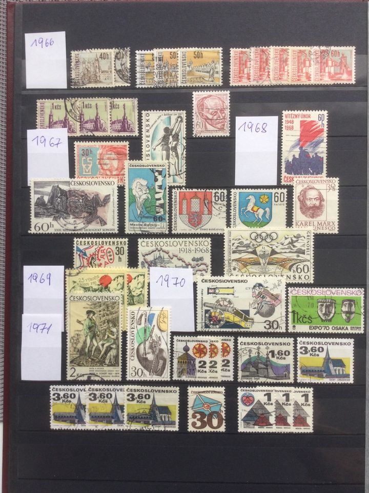 Briefmarken Tschechische Republik in Berlin