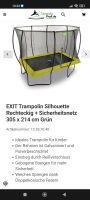 Exit Trampolin Silhouette mit Basketball und Korb Nordrhein-Westfalen - Bönen Vorschau