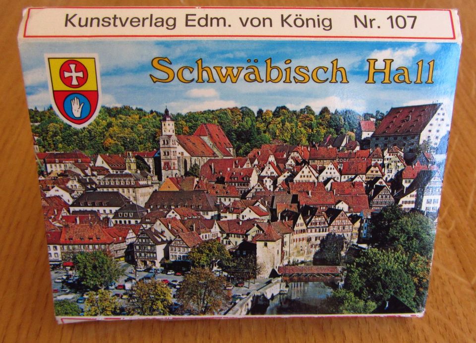 Farb-Leporello Schwäbisch Hall in Mauritz