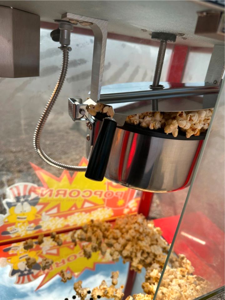 Unsere Popcornmaschine zum mieten in Puchheim