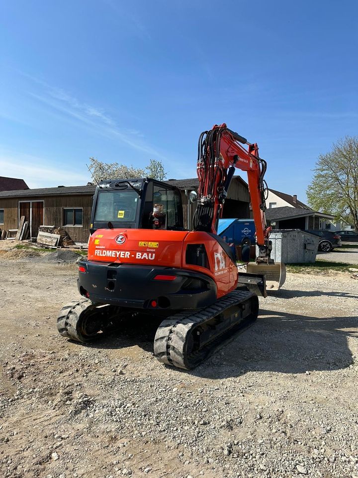 Kubota KX080-4 alpha2 V PTHS08 Verstellausleger in Neu Ulm