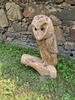 Eule // Eiche // Carving // Holzkunst // Handmade // Deko Thüringen - Greiz Vorschau