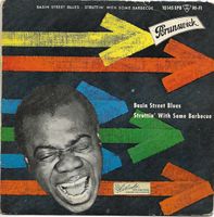 Louis Armstrong All Stars –  Basin Street Blues Single 1961 Jazz Baden-Württemberg - Mannheim Vorschau