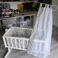 Babywiege, Babybett, gebraucht weiß Brandenburg - Gransee Vorschau