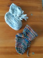 2 Paar gestrickte Babysöckchen Bayern - Thalmässing Vorschau