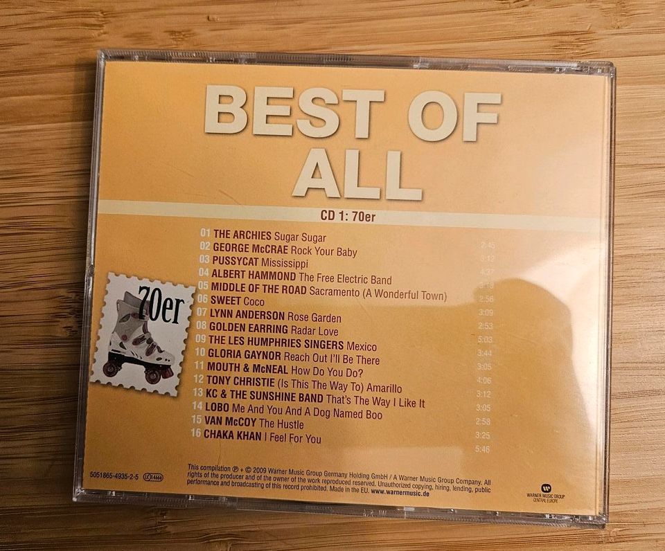 Best of All 70er CD 1 (best of 70er Album) in Dannstadt-Schauernheim