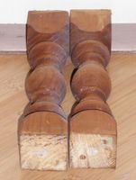 2 Beinchen /Säulen, 18cm, Kiefer oder Fichte, gedrechselt Hannover - Linden-Limmer Vorschau