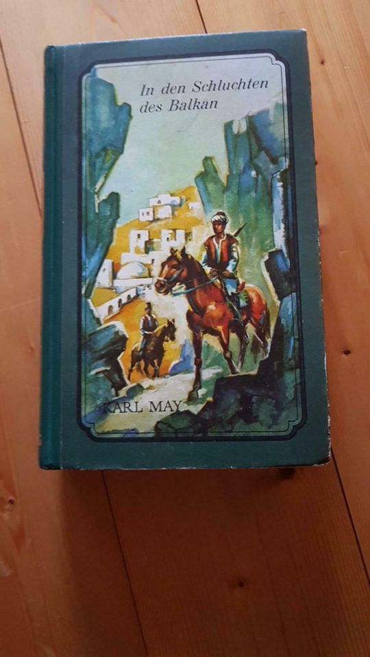 KARL MAY 4x Schluchten Balkans Sklavenkarawane Winnetou Silbersee in Fünfstetten