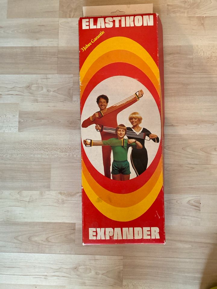 70 er Jahre Vintage Expander Elastikon Fitness Sport Zugfeder in Wiefelstede