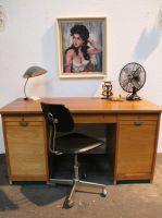 40er 50er Jahre Rollbüro Schreibtisch Desk Tisch retro vintage Münster (Westfalen) - Mecklenbeck Vorschau