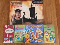 7 x Kinderspiele Brettspiele Domino Lotta Wickie Mozaika Zahlen München - Bogenhausen Vorschau