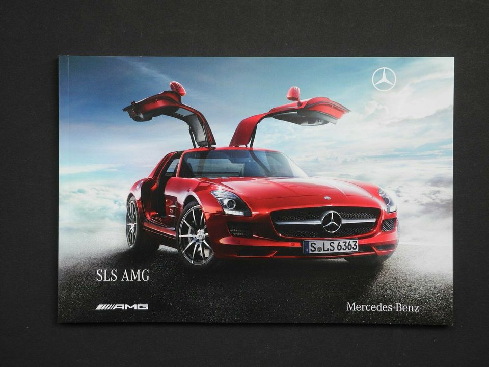 Mercedes SLS AMG Flügeltürer-Coupé Prospekt 2009 mit Preisliste in Remshalden