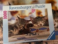 Puzzle 1000 Teile Ravensburger Katze/ Tausch möglich Schleswig-Holstein - Bargteheide Vorschau