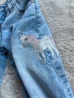 Jeans mit dezentem Einhornstick gr 110 Hessen - Eschborn Vorschau