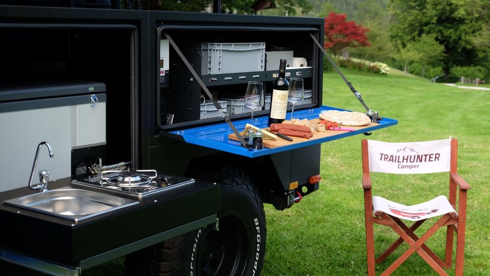 Offroad-Anhänger-Trailer-Camper-Dachzelt-Neu-Vermietung-Rosenheim in Pfaffing