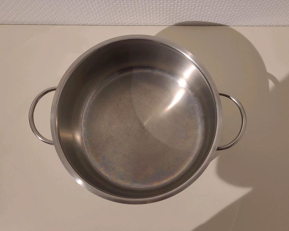 Fissler großer Kochtopf Glasdeckel Stainless 18/10 ca. 5 Liter in Nürnberg (Mittelfr)