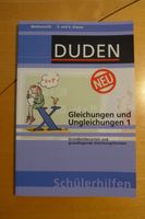 DUDEN Gleichungen und Ungleichungen 1; Mathematik  5./6.Klasse Nordrhein-Westfalen - Paderborn Vorschau