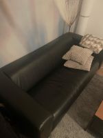 Sofa Couch 2er  schwarz Echtleder Ikea Klippan Münster (Westfalen) - Centrum Vorschau