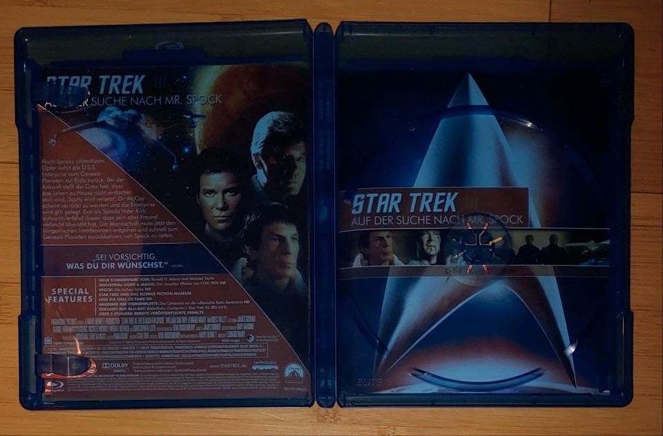 Blu-ray Disc Hülle - Star Trek Auf der Suche nach Mr. Spock in Neuss