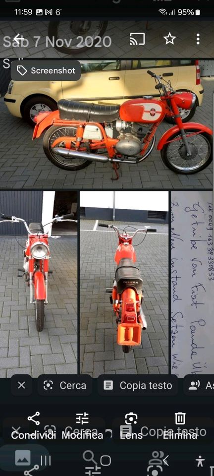 GILERA GIUBILEO 98 OLDTIMER in Solingen