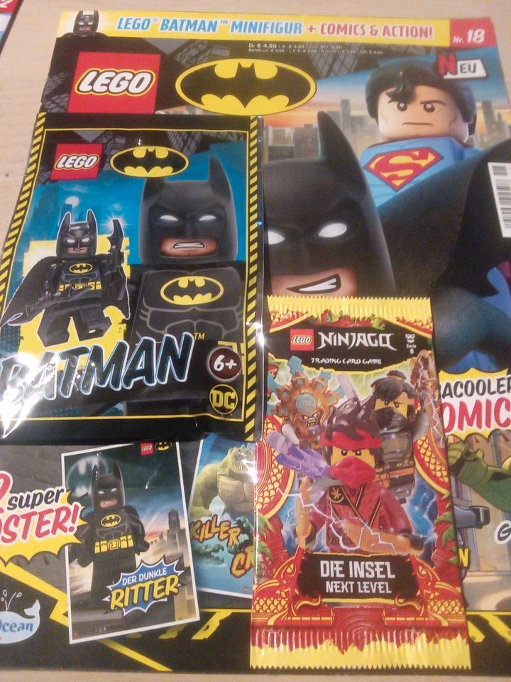 Lego Zeitschriften Batman Nr. 18 und 22 in Henstedt-Ulzburg