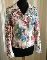 Rino & Pelle Bikerjacke / Kunst Lederjacke mit Blumen Bremen - Neustadt Vorschau