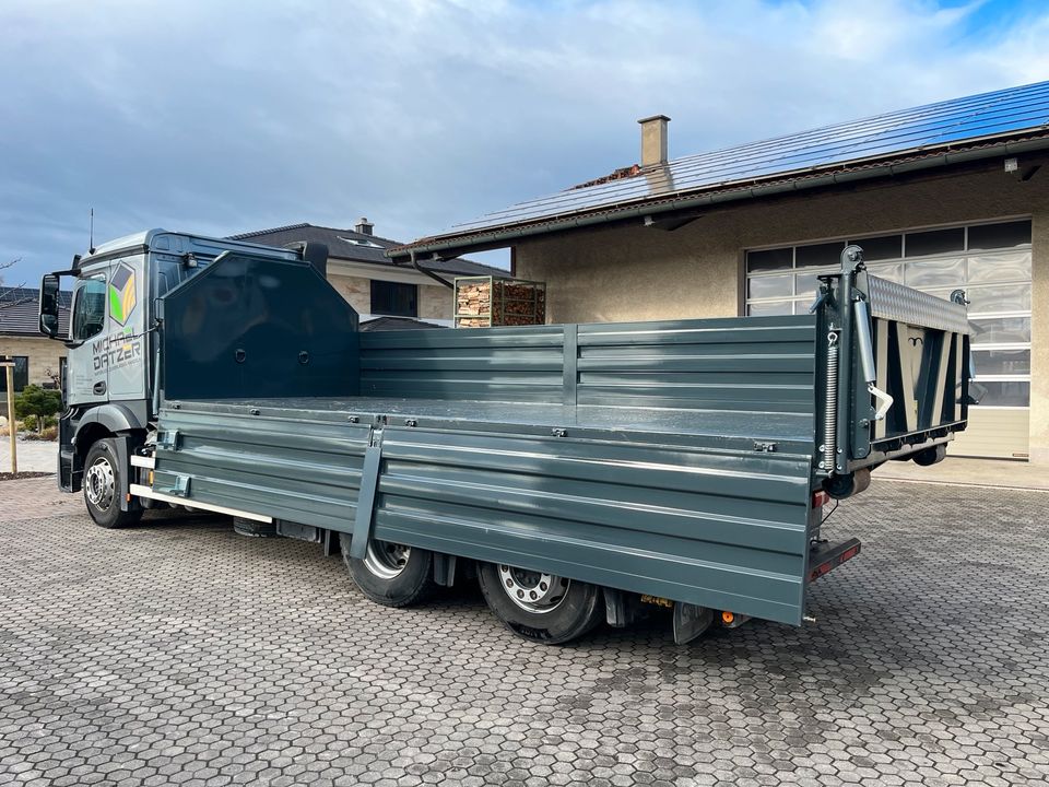 Abrollcontainer 6,50m mit Bordwänden + Pendelklappe 8350€ netto in Bad Saulgau