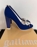 John Galliano - Pumps- Peep Toe High Heels - blau- Gr 36 Neu Bayern - Neustadt a. Main Vorschau