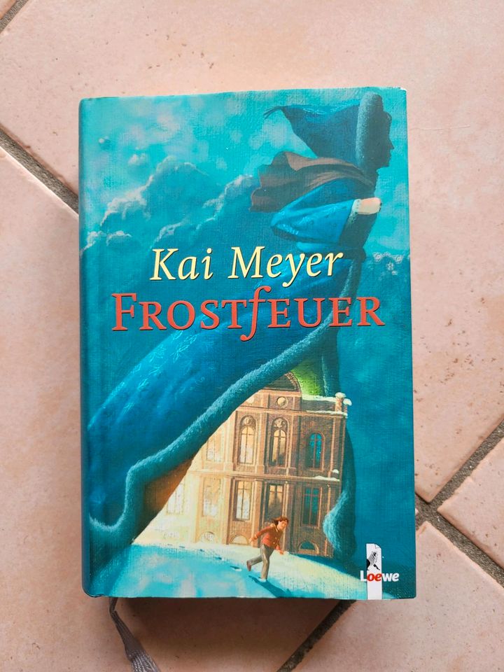 Buch von Kai Meyer "Frostfeuer" in Nübbel