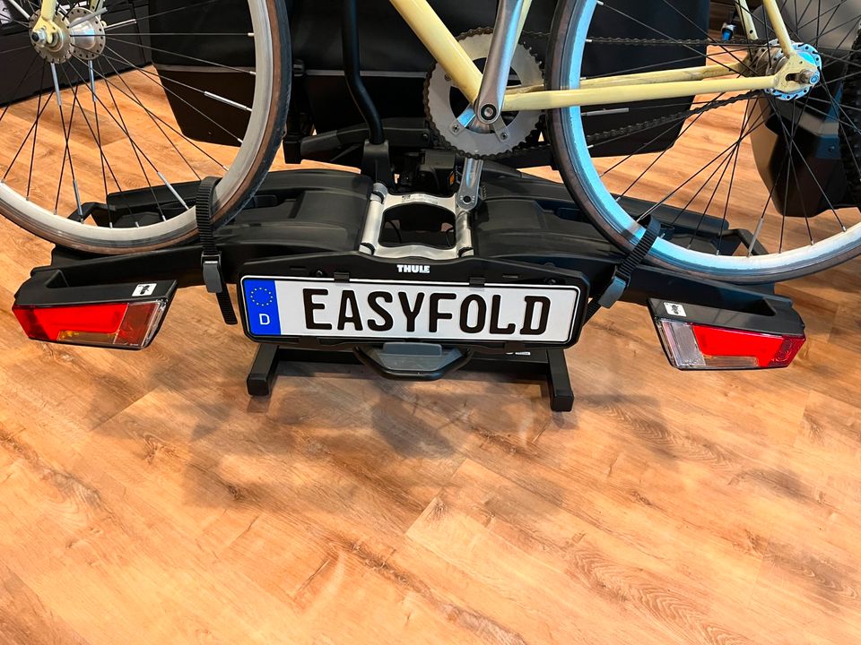 THULE Fahrradträger mieten ✔️ für 2 oder 3 Fahrräder  ✔️ EasyFold & Epos ✔️ kostenfreie Vor-Ort-Montage ✔️ faire Tagesmiete in Berlin
