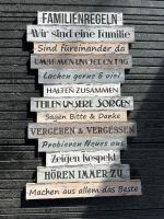 Wandbild / Schild / Familie  / Nähe Magdeburg abzuholen / Sachsen-Anhalt - Möser Vorschau