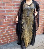 Xaftan Kaftan schwarz Gold 44 46 Kleid Henna Kurdisch Abendkleid Niedersachsen - Isenbüttel Vorschau