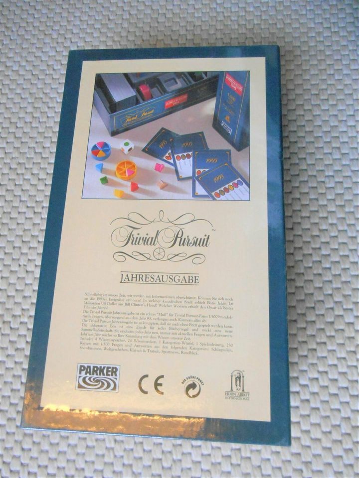 Trivial Pursuit 1993, Neu in OVP, Gesellschaftsspiel, Parker in Haibach Unterfr.