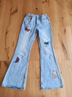 Süße Jeans weite Form Gr. 158 H&M Bayern - Dietmannsried Vorschau