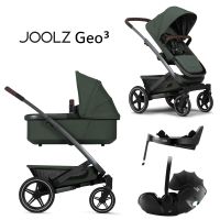 Joolz Geo 3 Mono - 4in1 Kinderwagen-Set - Forest Green - inkl. Babywanne + Sportsitz + Britax Römer BABY-SAFE PRO + VARIO BASE 5Z + XXL-Zubehörpaket - NEU Hessen - Fulda Vorschau