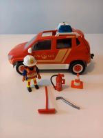 Feuerwehrauto von Playmobil mit Blaulicht und Sirene Bayern - Wunsiedel Vorschau