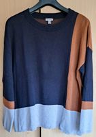 Alba Moda Pullover, blau-cognac-grau, Gr.46, neuwertig Bayern - Weiherhammer Vorschau