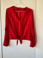 Rote Bluse in Satin Optik Thüringen - Heilbad Heiligenstadt Vorschau