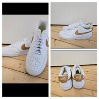 Nike Sneaker Sportschuhe weiß gold NEU 41 Bielefeld - Bielefeld (Innenstadt) Vorschau