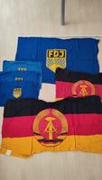 DDR Fahnen FDJ, DSF,Arbeiter, Staatsflagge Sachsen-Anhalt - Wettin-Löbejün Vorschau