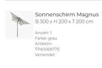 Sonnenschirm 3m x 2m x 2m Rheinland-Pfalz - Bad Neuenahr-Ahrweiler Vorschau