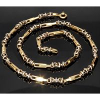 Monte-Carlo Goldkette Bicolor ECHT Gold 585 14K Gelbgold Weißgold 70cm 4,5mm WIE NEU Schmuck Massiv Goldschmuck Viele weitere Angebote mit Finanzierung Ratenzahlung im Shop sensburg-aurum Berlin - Neukölln Vorschau